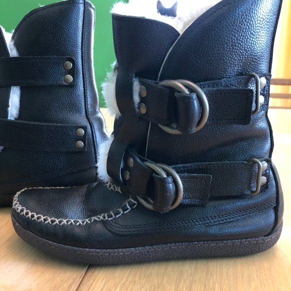 Quoddy Vibram Two buckle boots size 6 - Picture 3 of 8